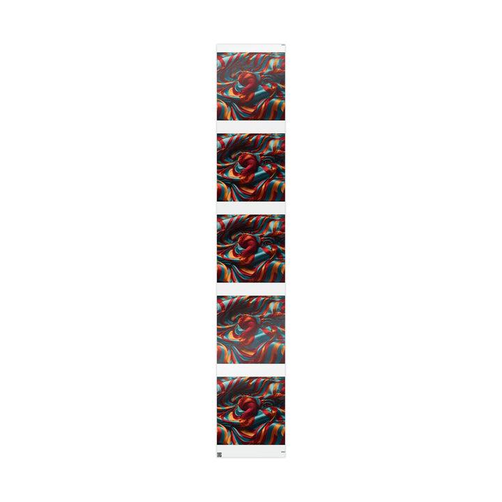 Vivid Silk Swirls - Wrapping Paper - Home Decor - g(0D·IO) - 30" x 180" - Glossy -