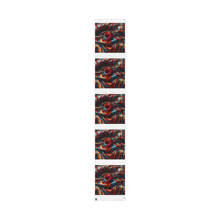 Vivid Silk Swirls - Wrapping Paper - Home Decor - g(0D·IO) - 30" x 180" - Matte -