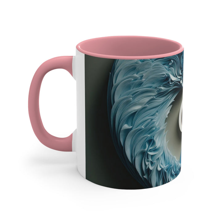 Yin Yang Harmony - Accent Coffee Mug - Mug - g(0D·IO) - Pink - 11oz -