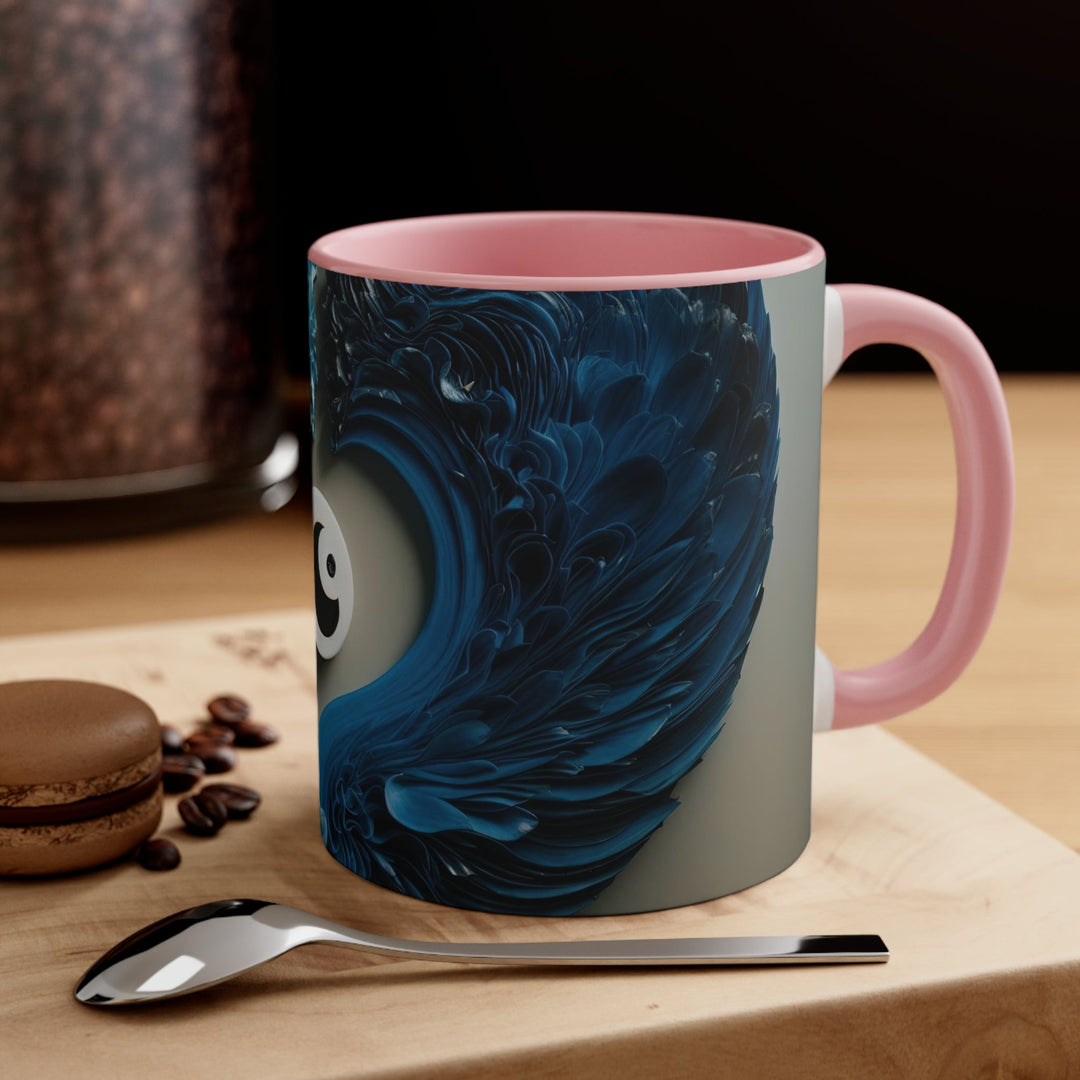 Yin Yang Harmony - Accent Coffee Mug - Mug - g(0D·IO) - Pink - 11oz -