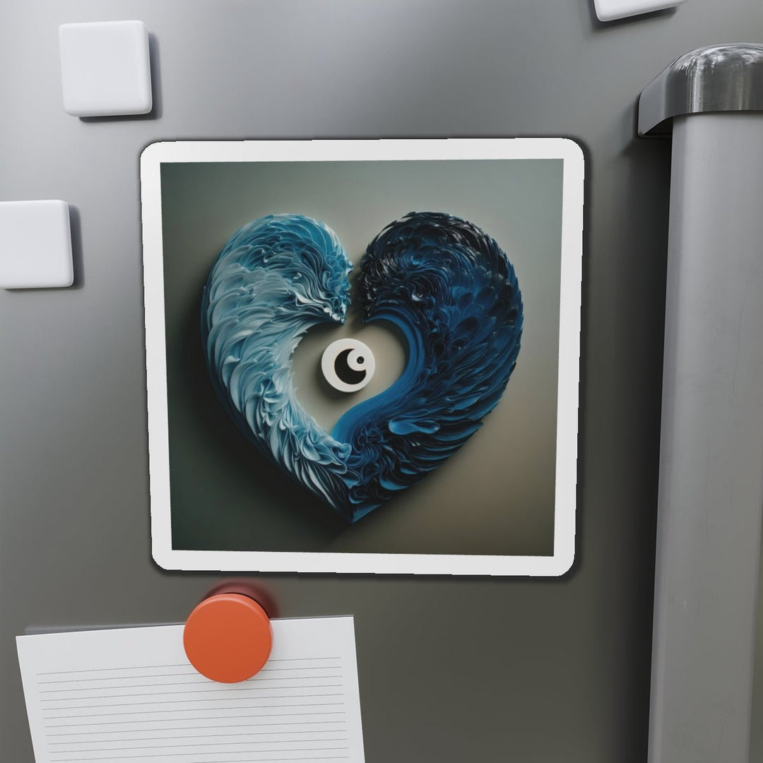 Yin Yang Harmony - Die-cut Magnet - Home Decor - g(0D·IO) - 6 × 6" - Die-Cut - 1 pc