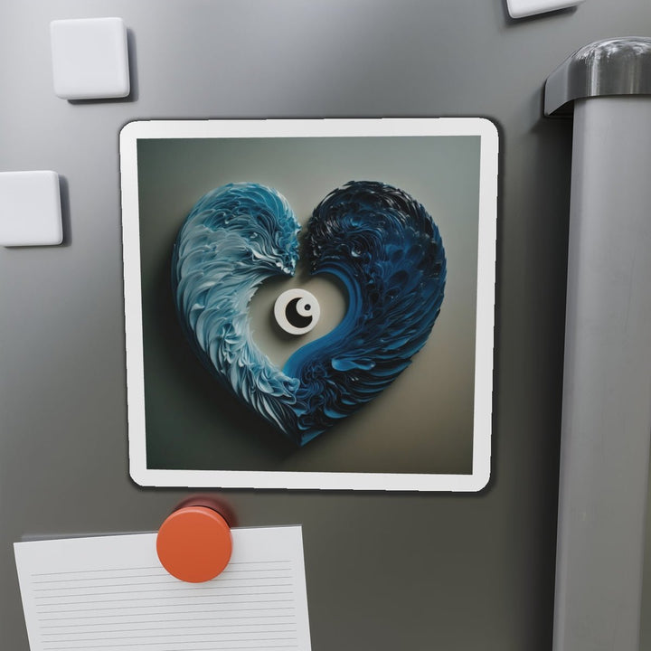 Yin Yang Harmony - Die-cut Magnet - Home Decor - g(0D·IO) - 6 × 6" - Die-Cut - 1 pc