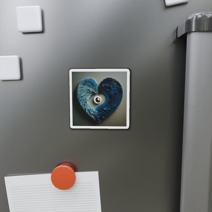 Yin Yang Harmony - Die-cut Magnet - Home Decor - g(0D·IO) - 6 × 6" - Die-Cut - 1 pc