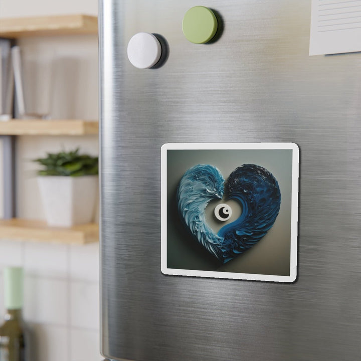 Yin Yang Harmony - Die-cut Magnet - Home Decor - g(0D·IO) - 6 × 6" - Die-Cut - 1 pc