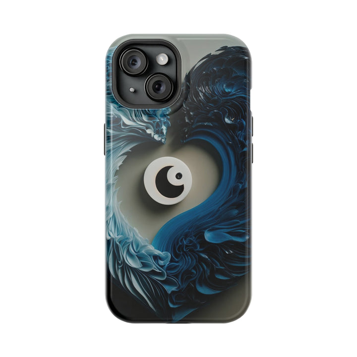 Yin Yang Harmony - MagSafe Tough Case - Phone Case - g(0D·IO) - iPhone 15 - Glossy -