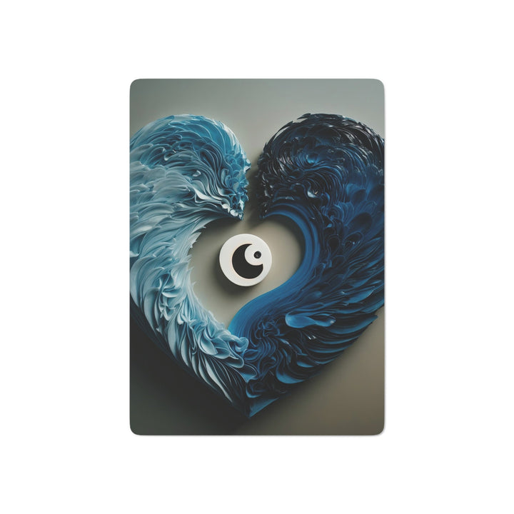 Yin Yang Harmony - Poker Cards - Paper products - g(0D·IO) - 2.47" x 3.47" - White - Semi Glossy