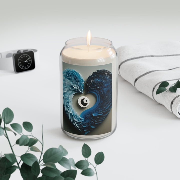 Yin Yang Harmony - Scented Candle - Home Decor - g(0D·IO) - Vanilla Bean - 13.75oz -