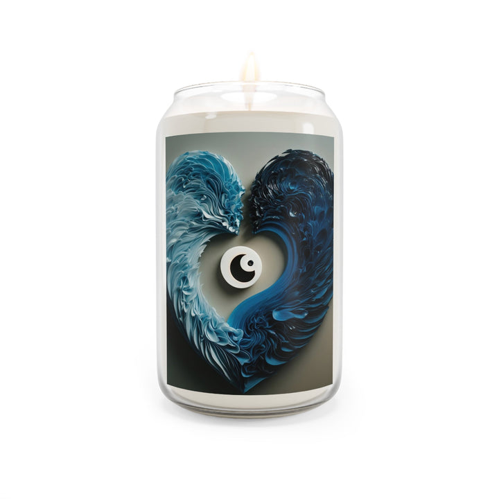 Yin Yang Harmony - Scented Candle - Home Decor - g(0D·IO) - Vanilla Bean - 13.75oz -