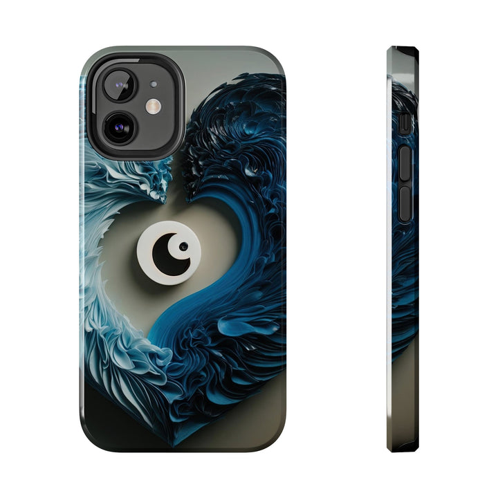 Yin Yang Harmony - Tough Phone Case - Phone Case - g(0D·IO) - iPhone 12 Mini - -