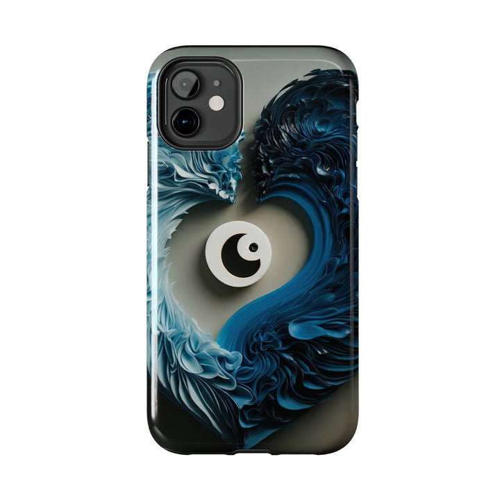 Yin Yang Harmony - Tough Phone Case - Phone Case - g(0D·IO) - iPhone 13 Mini - -