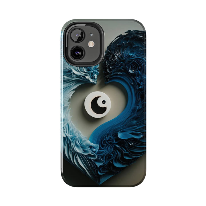 Yin Yang Harmony - Tough Phone Case - Phone Case - g(0D·IO) - iPhone 13 Mini - -
