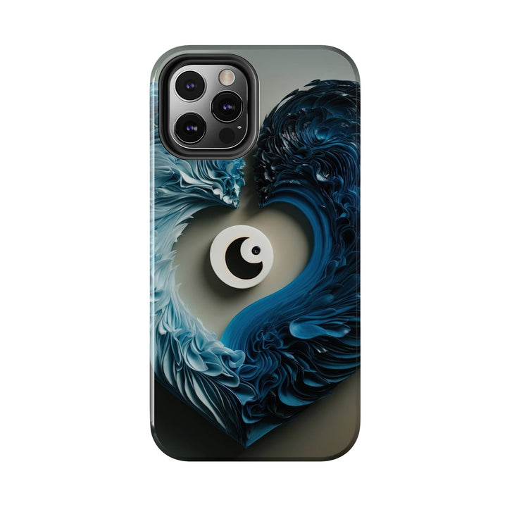 Yin Yang Harmony - Tough Phone Case - Phone Case - g(0D·IO) - iPhone 13 Mini - -