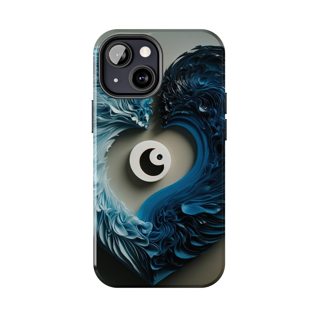 Yin Yang Harmony - Tough Phone Case - Phone Case - g(0D·IO) - iPhone 13 Mini - -