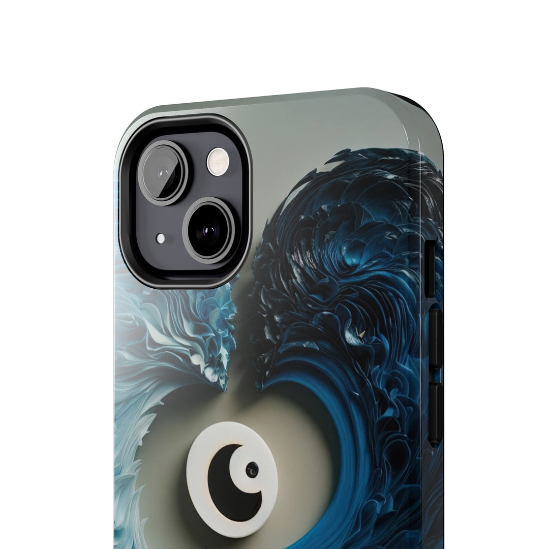 Yin Yang Harmony - Tough Phone Case - Phone Case - g(0D·IO) - iPhone 13 Mini - -