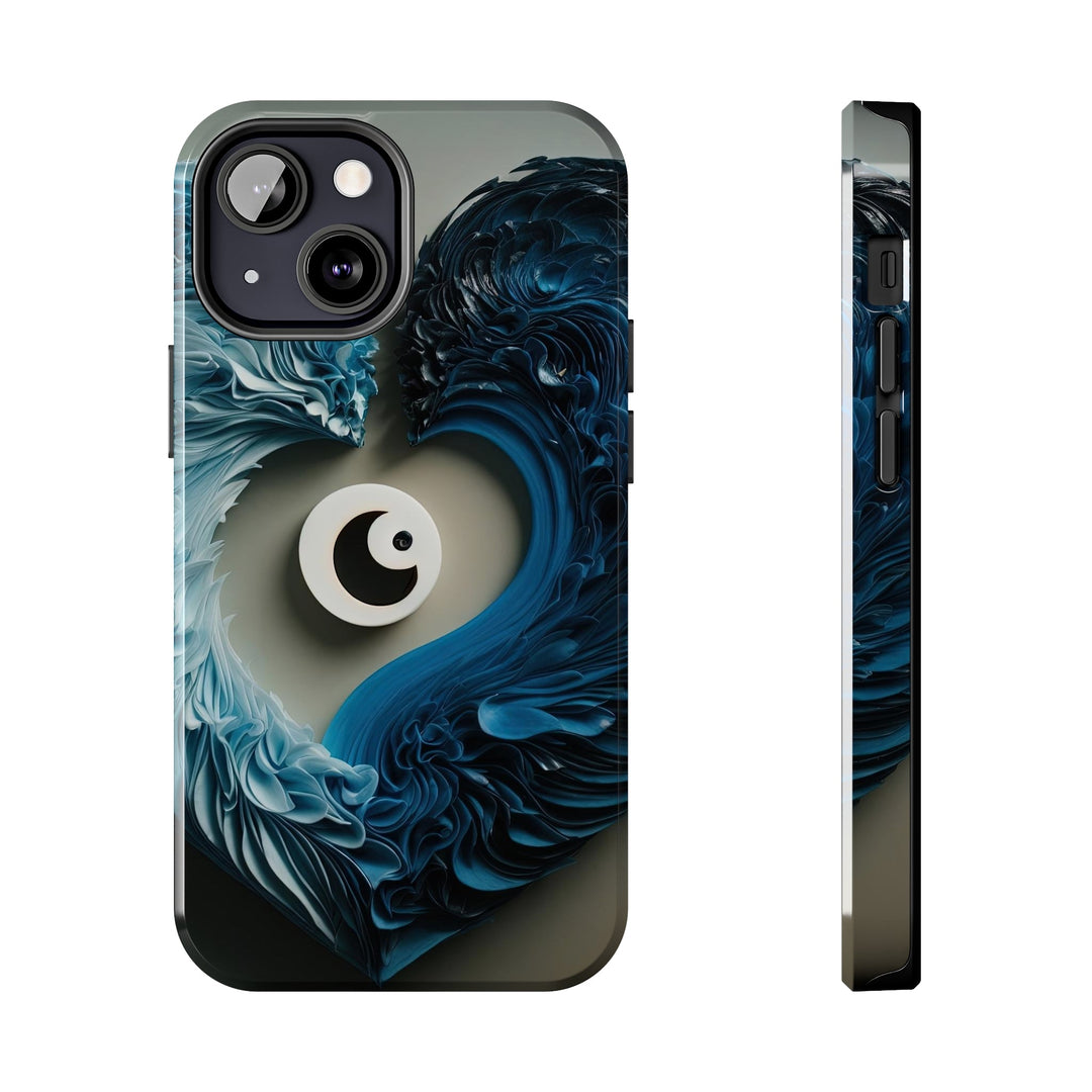 Yin Yang Harmony - Tough Phone Case - Phone Case - g(0D·IO) - iPhone 13 Mini - -