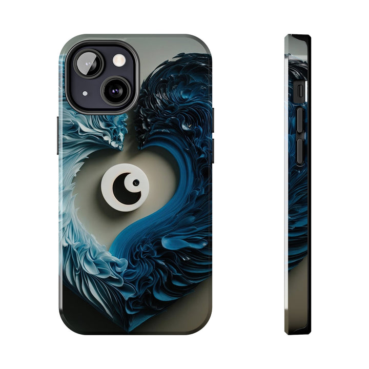 Yin Yang Harmony - Tough Phone Case - Phone Case - g(0D·IO) - iPhone 13 Mini - -