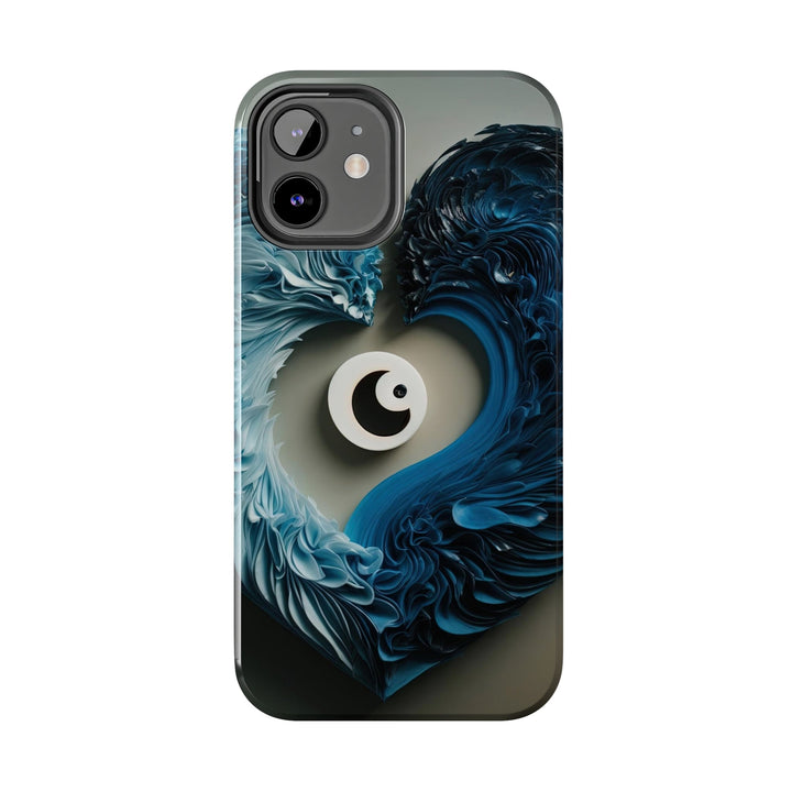 Yin Yang Harmony - Tough Phone Case - Phone Case - g(0D·IO) - iPhone 13 Mini - -