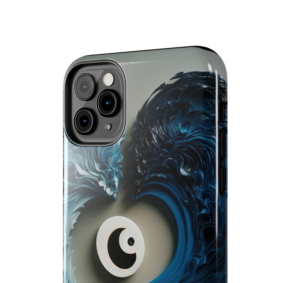 Yin Yang Harmony - Tough Phone Case - Phone Case - g(0D·IO) - iPhone 13 Mini - -