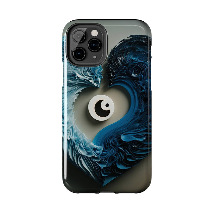 Yin Yang Harmony - Tough Phone Case - Phone Case - g(0D·IO) - iPhone 13 Mini - -