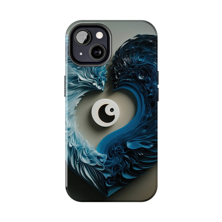 Yin Yang Harmony - Tough Phone Case - Phone Case - g(0D·IO) - iPhone 13 Mini - -