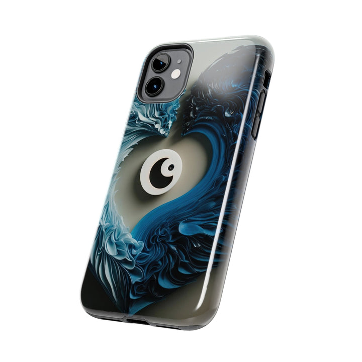 Yin Yang Harmony - Tough Phone Case - Phone Case - g(0D·IO) - iPhone 13 Mini - -