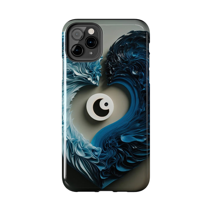 Yin Yang Harmony - Tough Phone Case - Phone Case - g(0D·IO) - iPhone 13 Mini - -